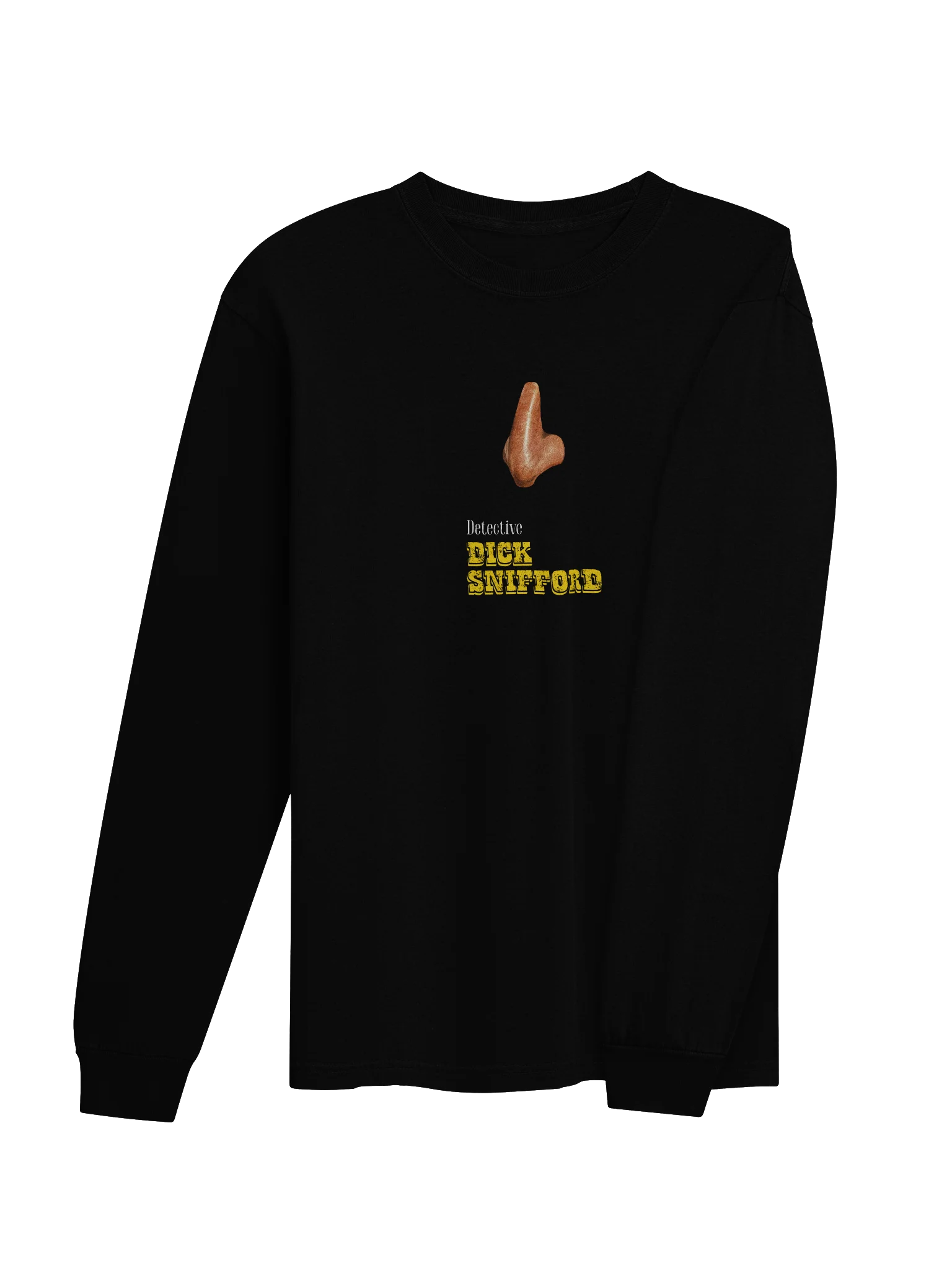 Dick Snifford Nose for Trouble Long Sleeve T-Shirt product image (4)