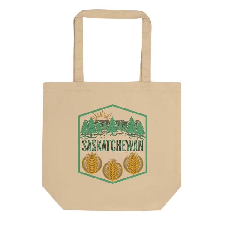Saskatchewan Tree Wheat Landscape Eco Tote product image (1)