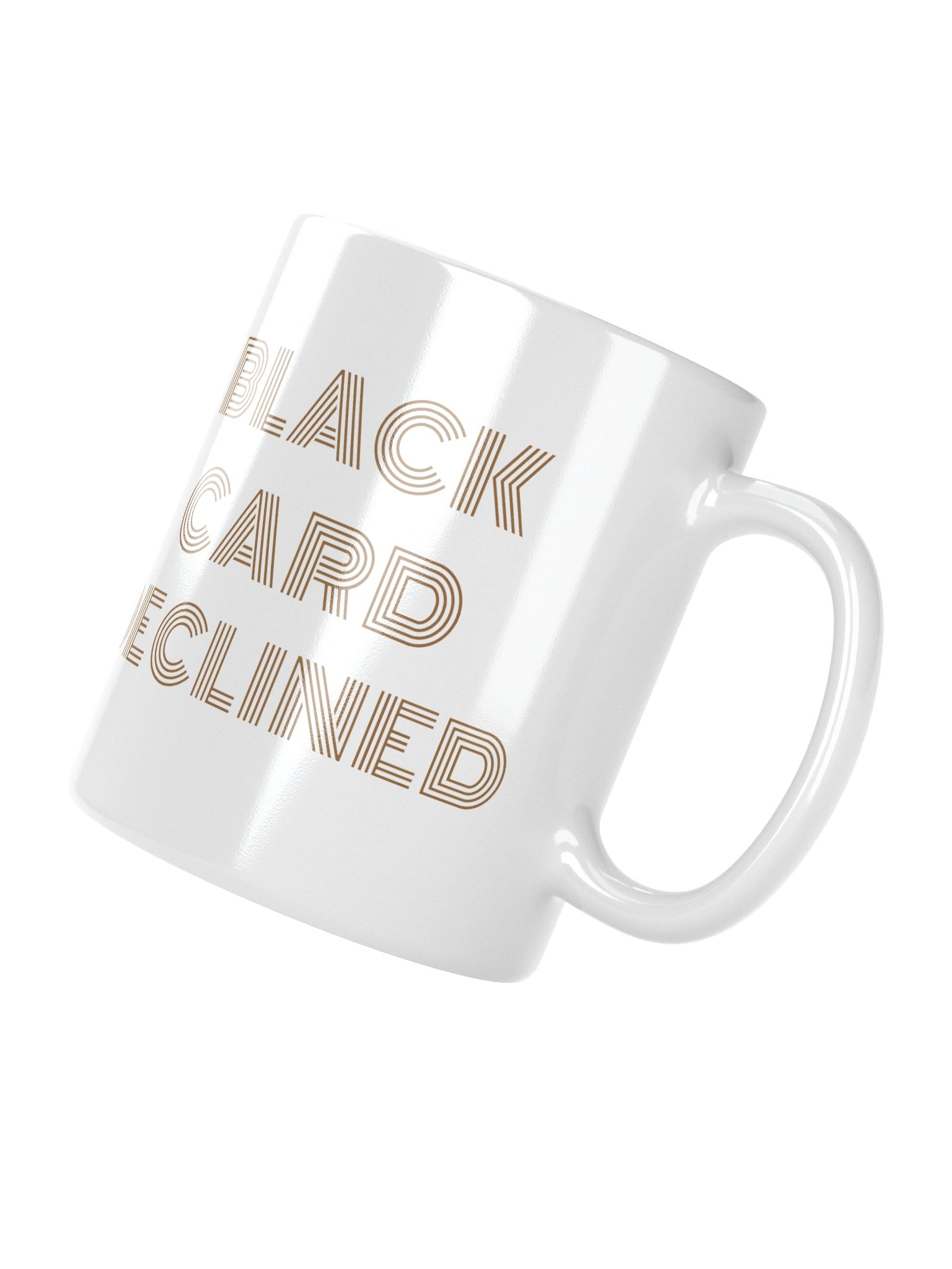 Black Card Declined Mugs product image (3)