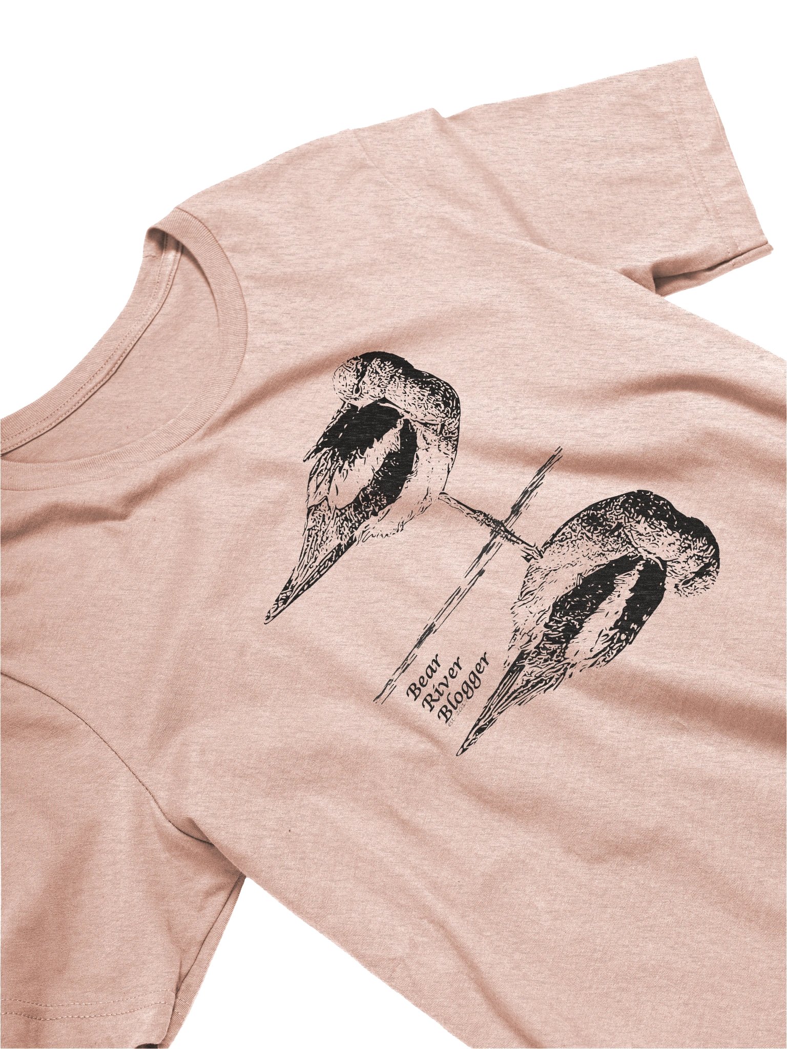 American Avocet Reflection Birdwatching T-Shirt product image (63)