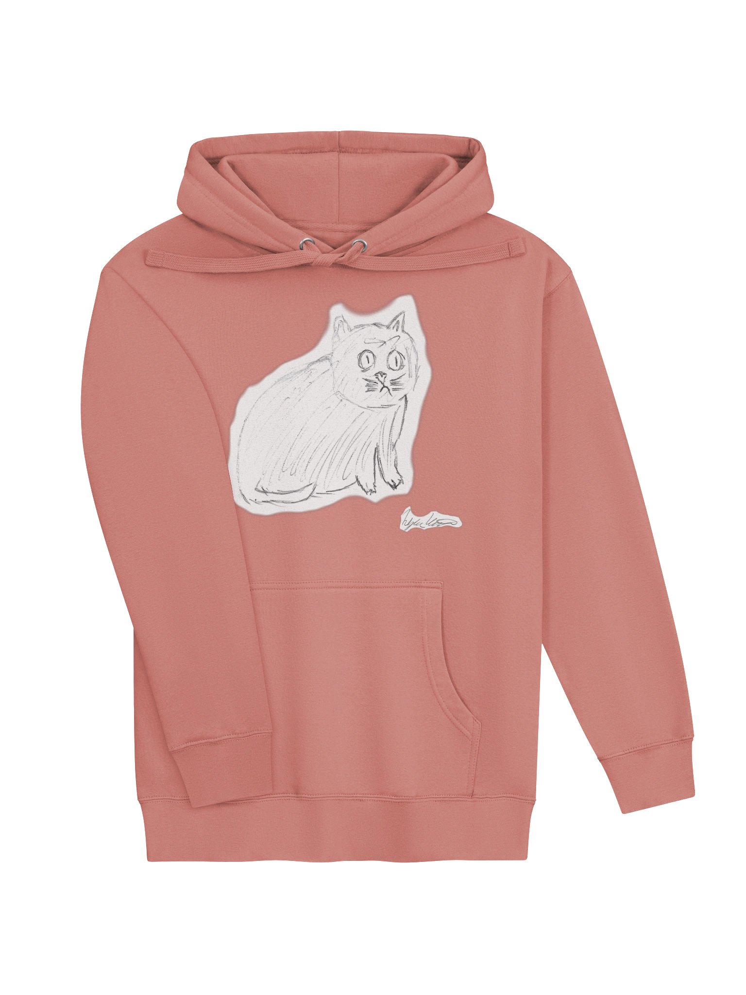 Sketch CPTSD Cat Hoodie by Lucky! product image (51)