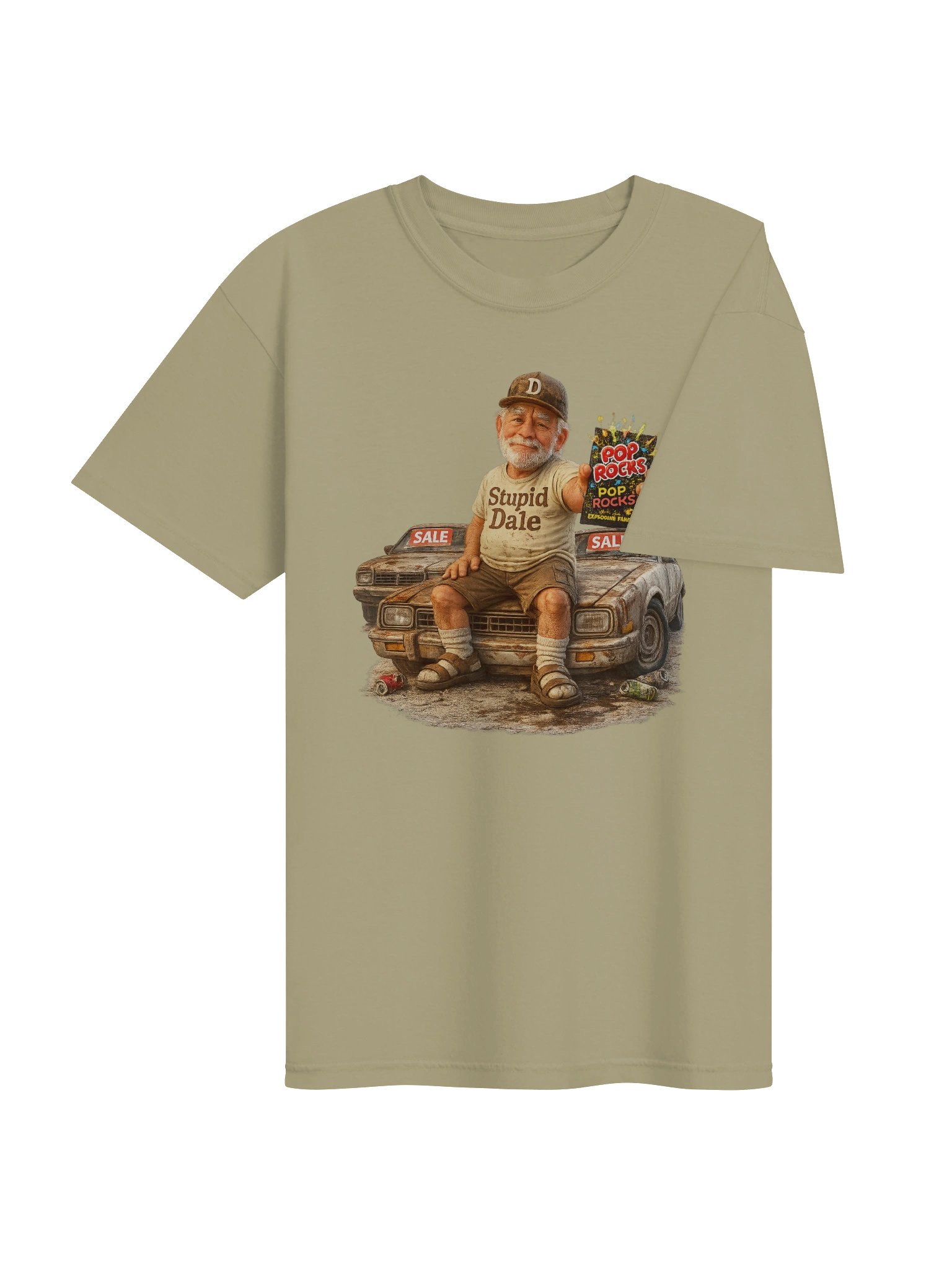 ''Pop Rocks & Stupid Dale'' Heavyweight T-Shirt product image (108)