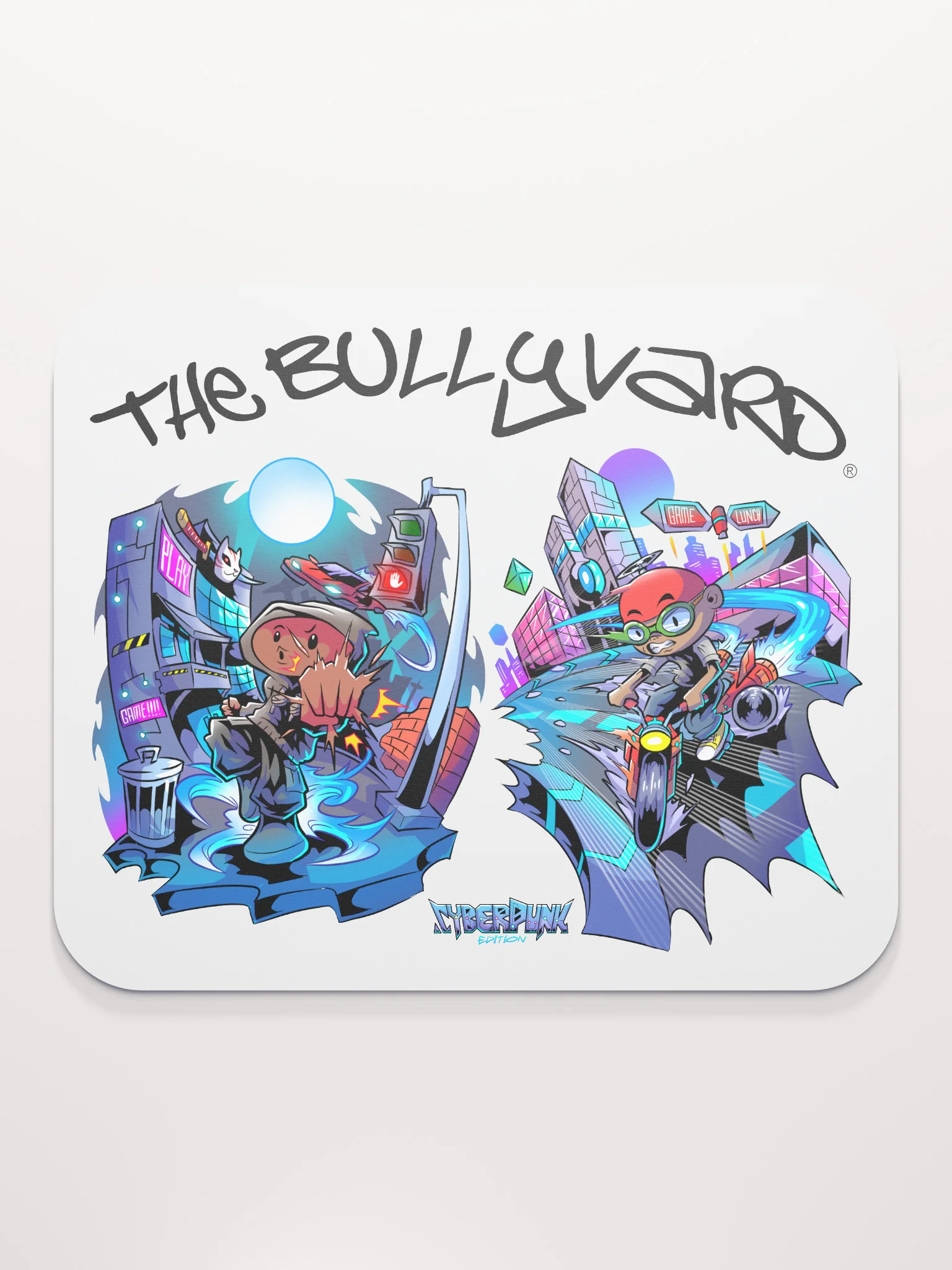 The Bullyvard Cyber-Punk Edition Mouse Pad product image (2)