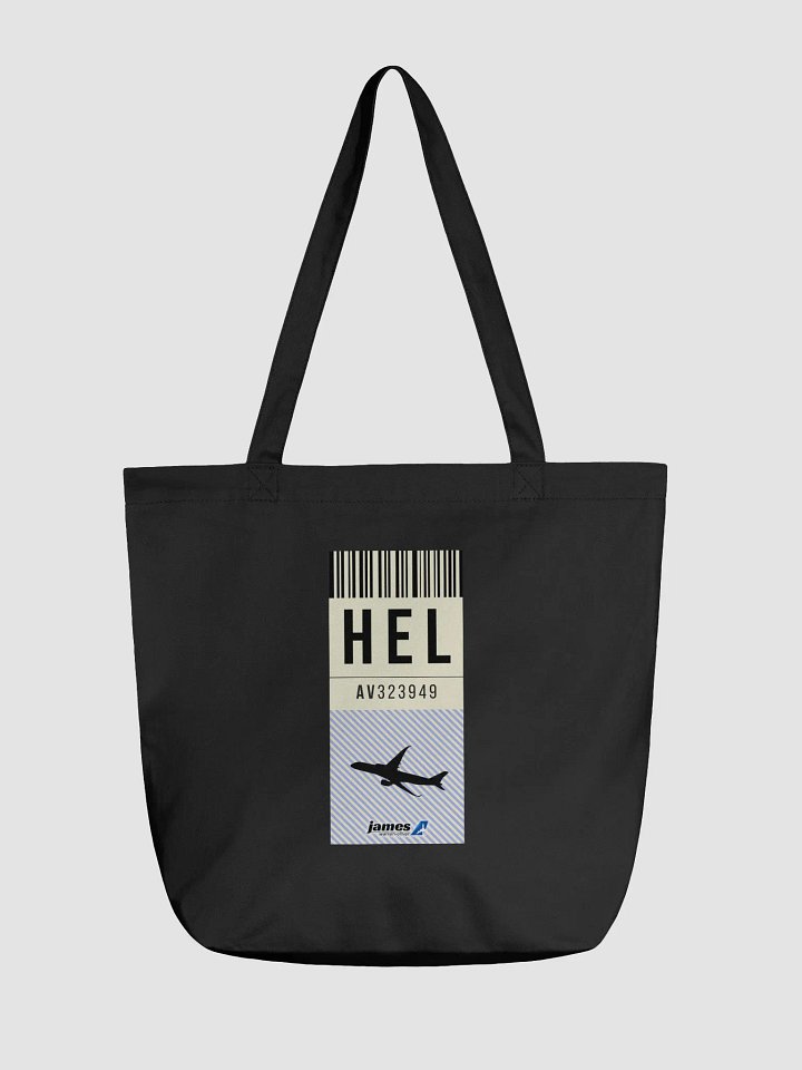 Helsinki (HEL) Stylish Luggage Tag Tote Bag product image (1)