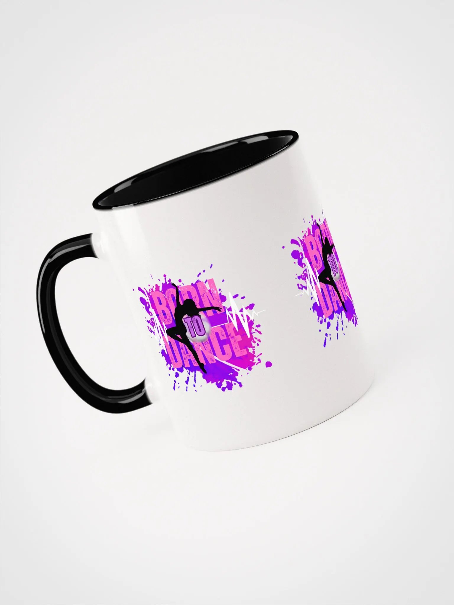 Energetic Born to Dance Her Silhouette Vibes Mug product image (41)