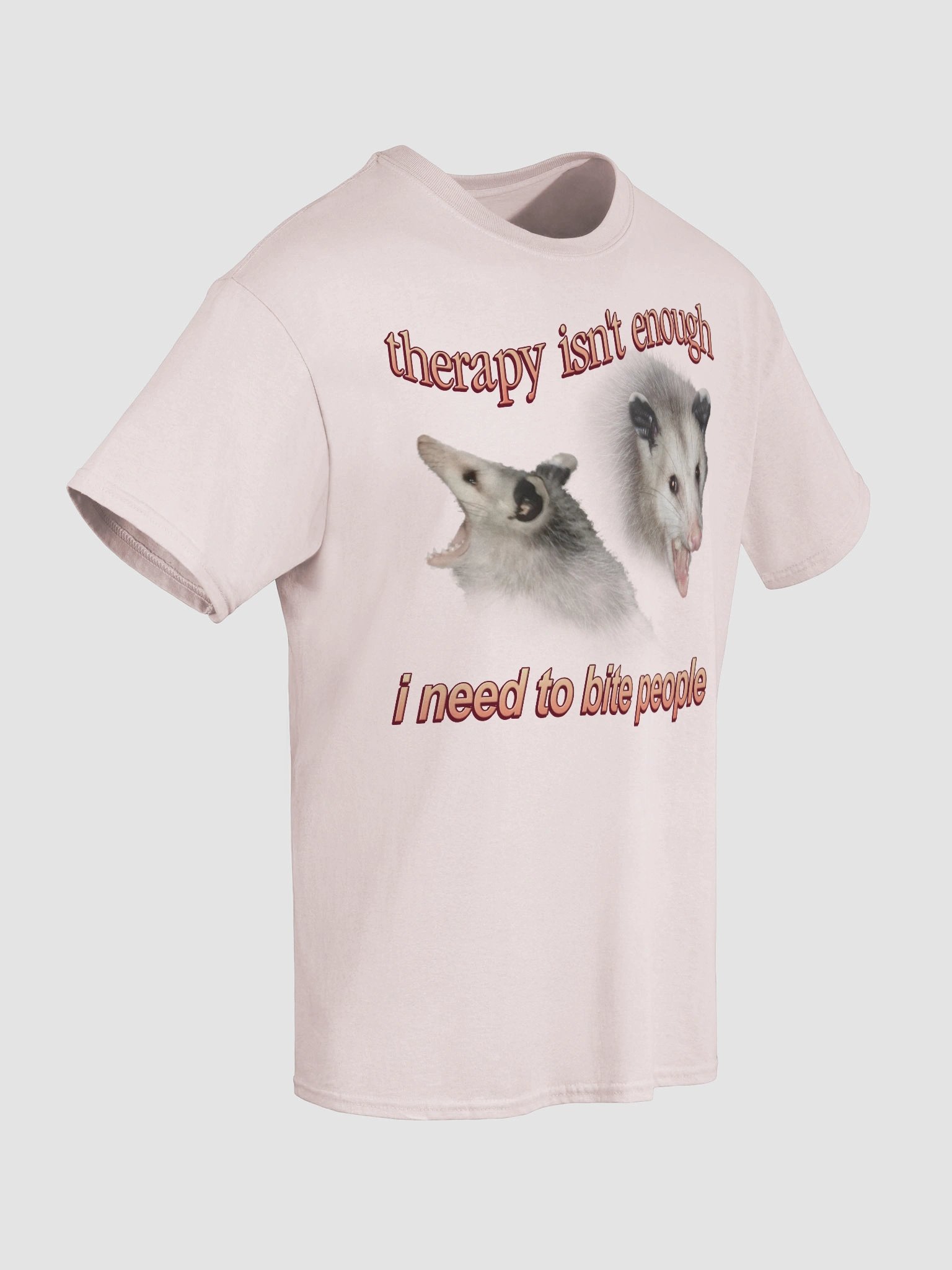 Therapy Isn't Enough Possum T-shirt product image (32)