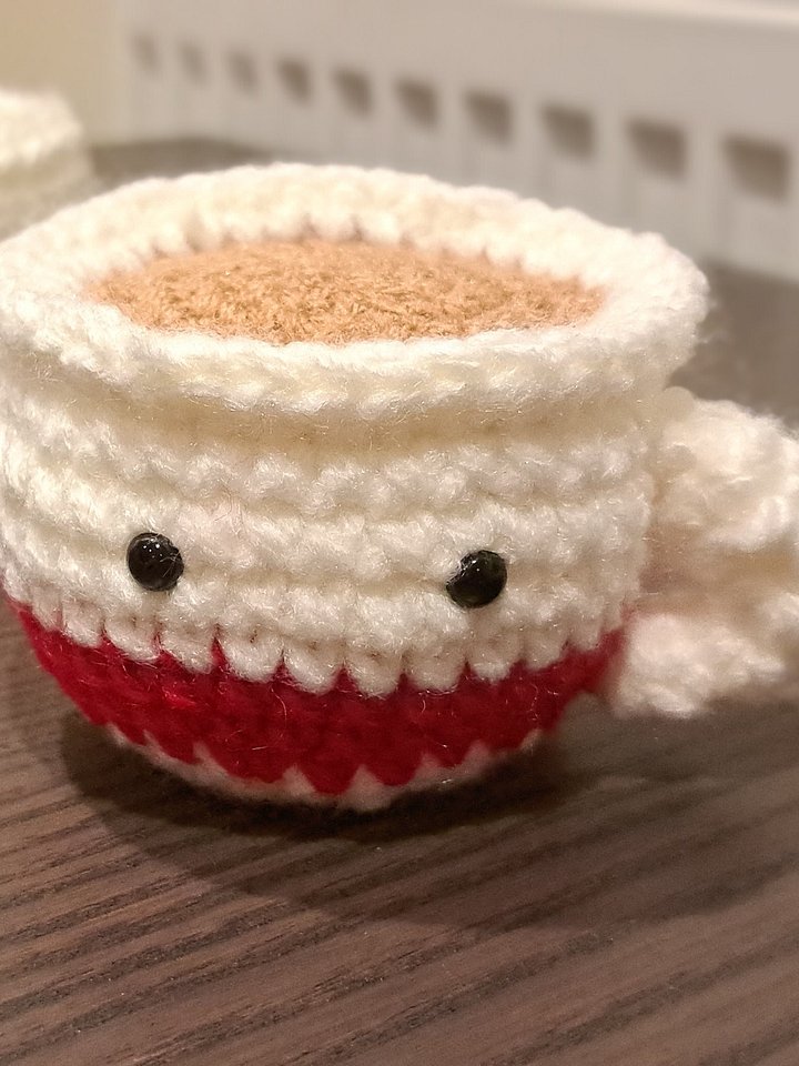 鉤針編織 PDF 圖解 — 港式奶茶公仔 / 匙扣 Crochet Pattern in PDF - Hong Kong Styled Milk Tea Plushie/Keychain product image (2)