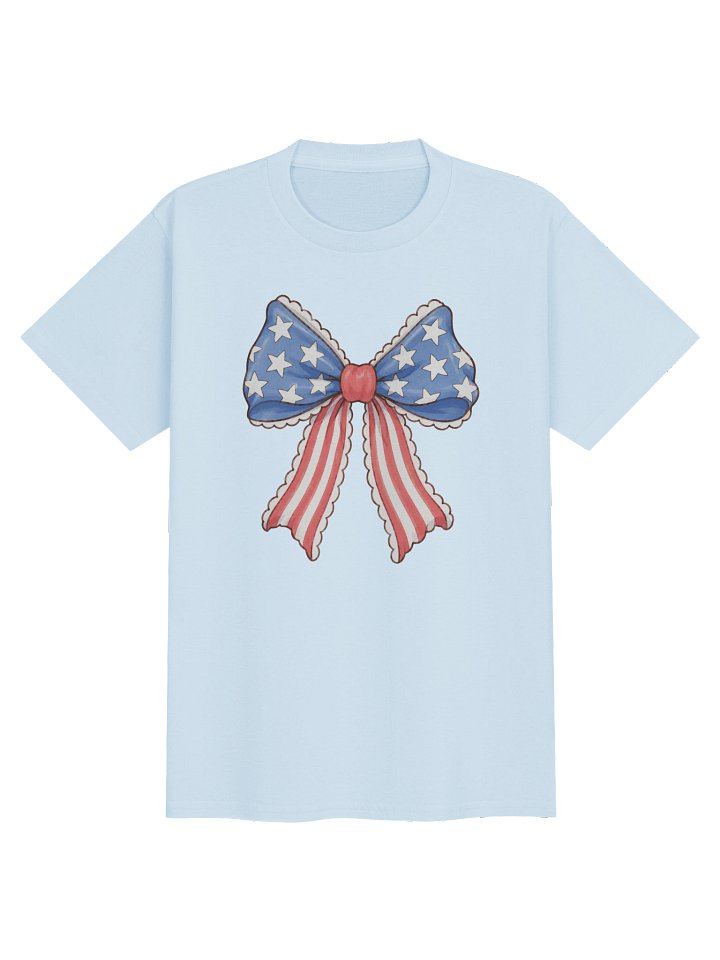 Youth Patriotic Bow Graphic Tee product image (1)