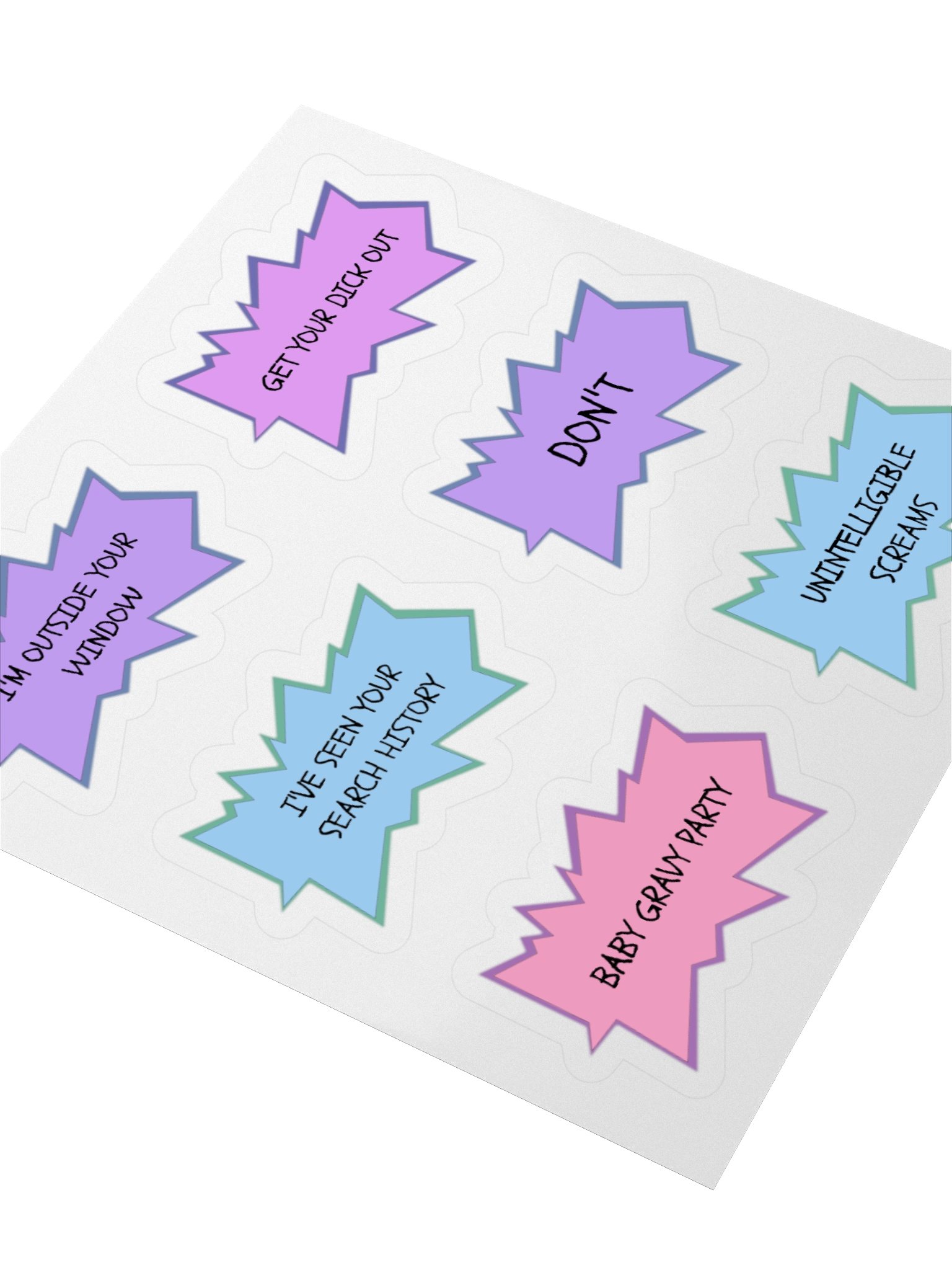 Title Card Sticker Sheet product image (3)