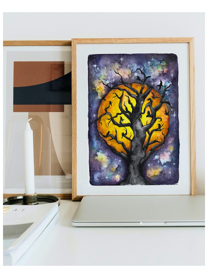 Harvest Moon Giclée Art Print product image (2)