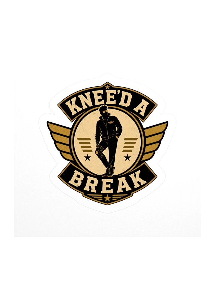 Knee'd A Break Sticker product image (1)
