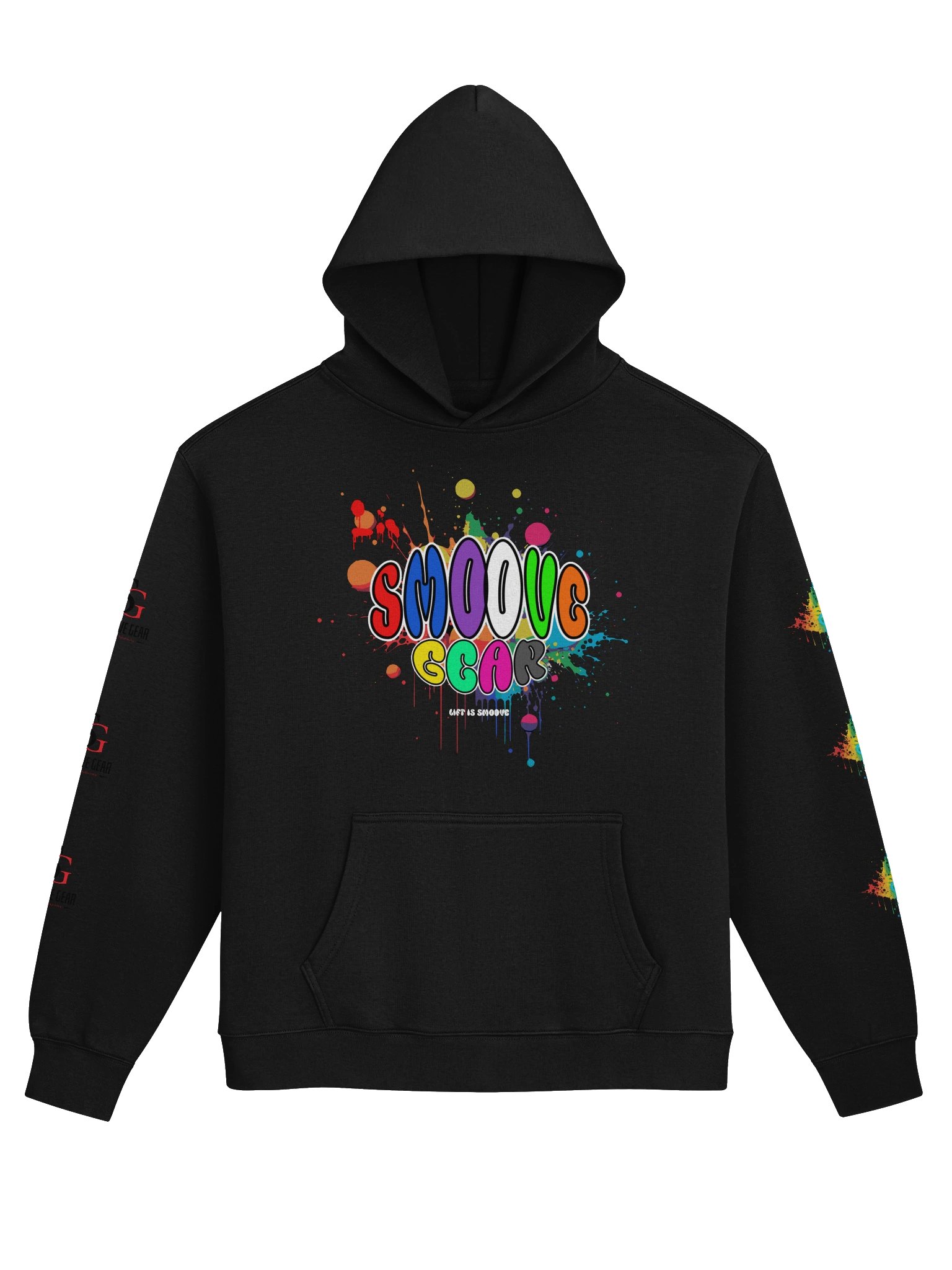 Smoove Gear Graffiti Bubble Logo Hoodie product image (4)