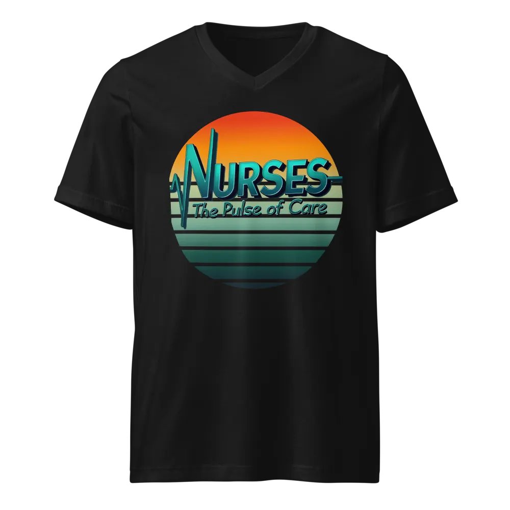 Pulse of Care Nurses V-Neck Tee product image (1)