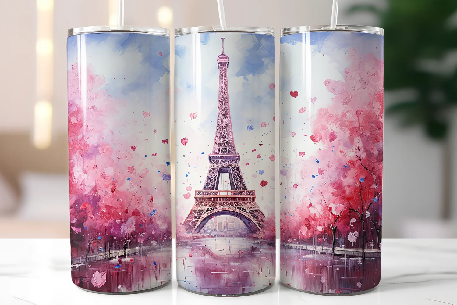 Ethereal Eiffel Serenity Tumbler product image (2)