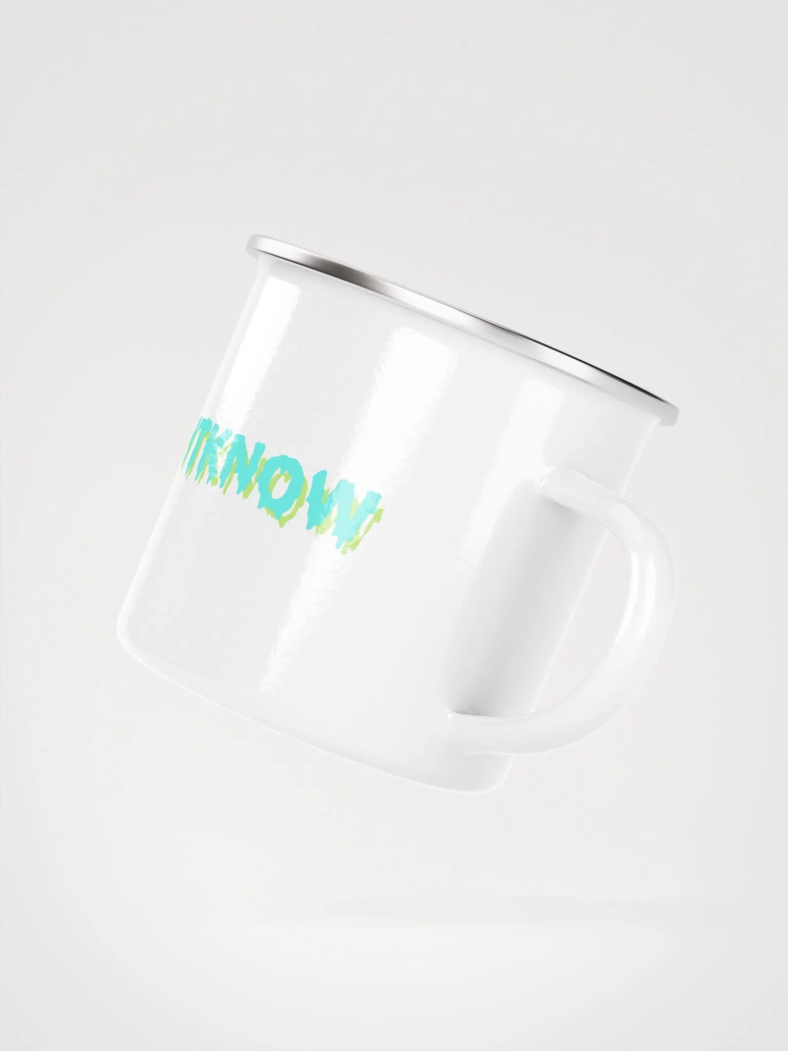 Might Know Enamel Mug product image (2)
