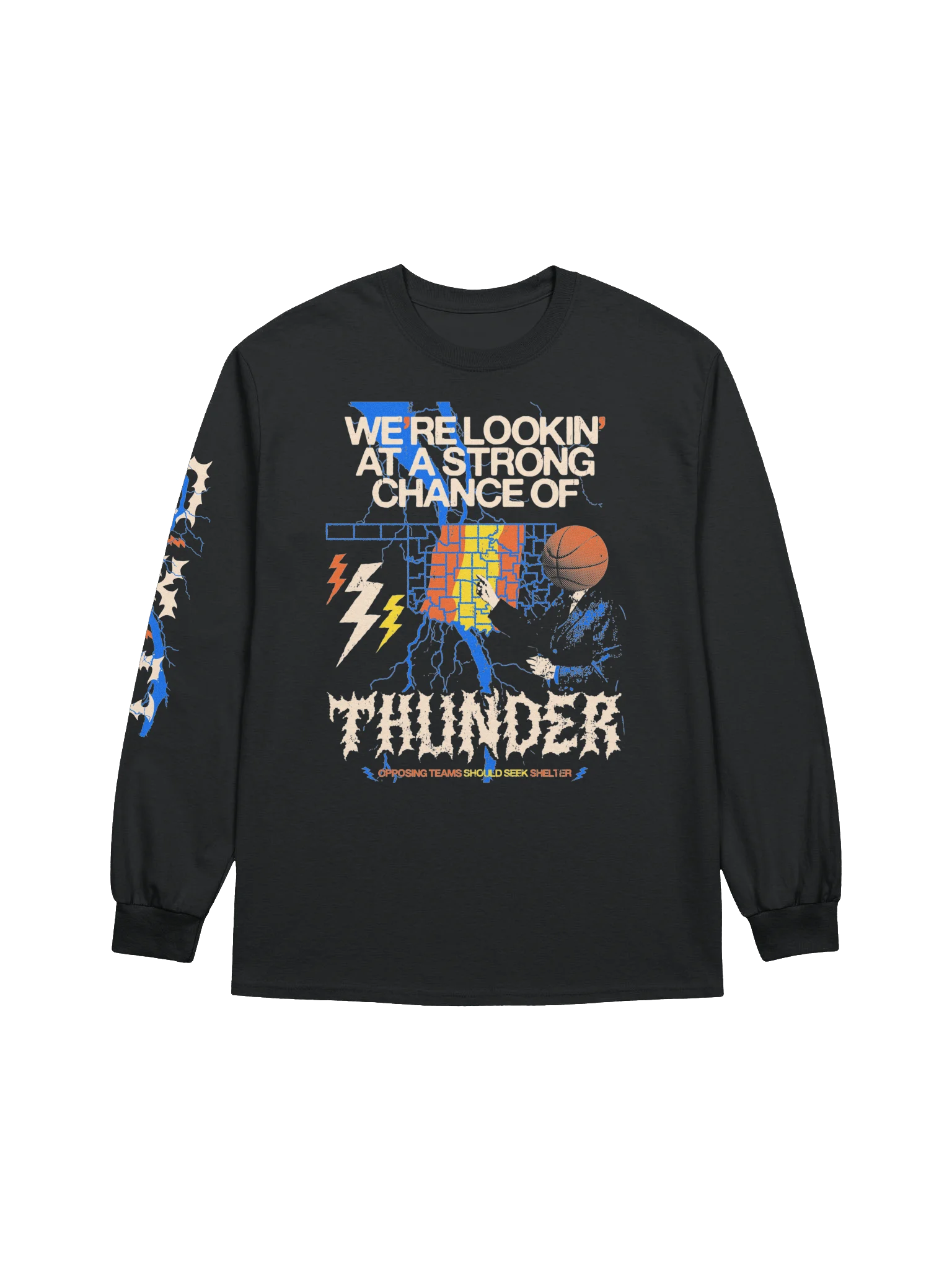 Chance of Thunder Longsleeve Tee product image (1)