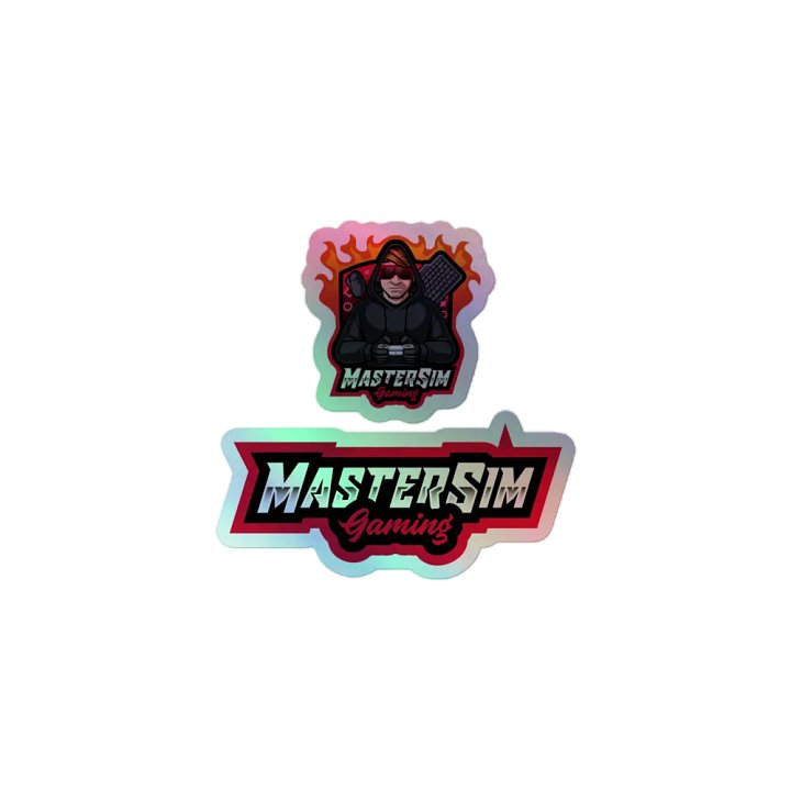 Holographic MasterSim Sticker product image (1)