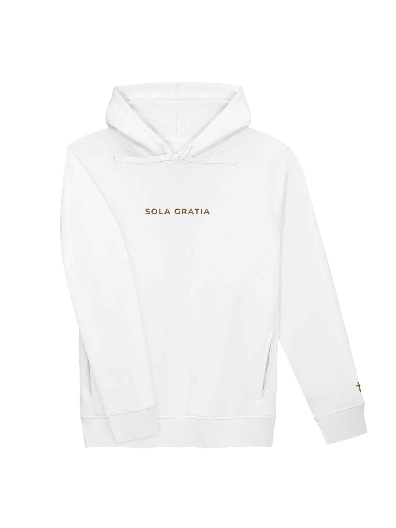 SOLA GRATIA ORGANIC-BLEND SIDE-POCKET HOODIE product image (6)
