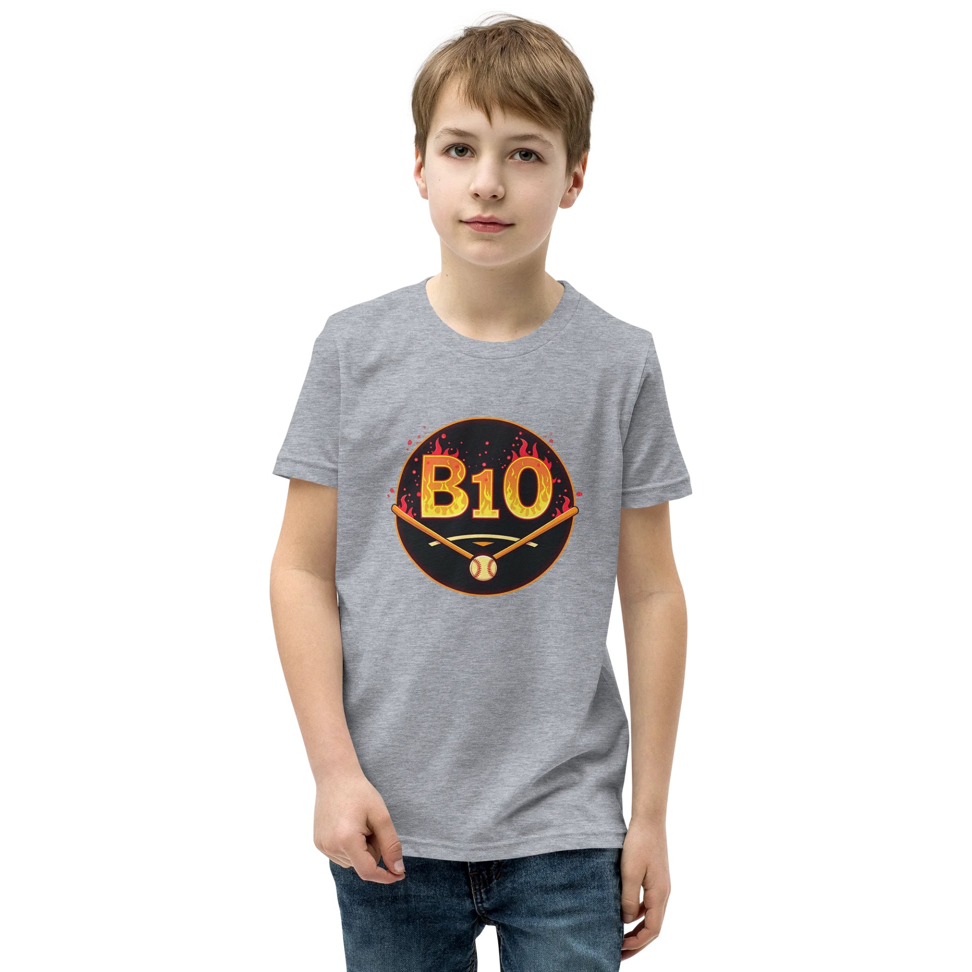 Fiery B10 Youth Baseball Tee product image (12)