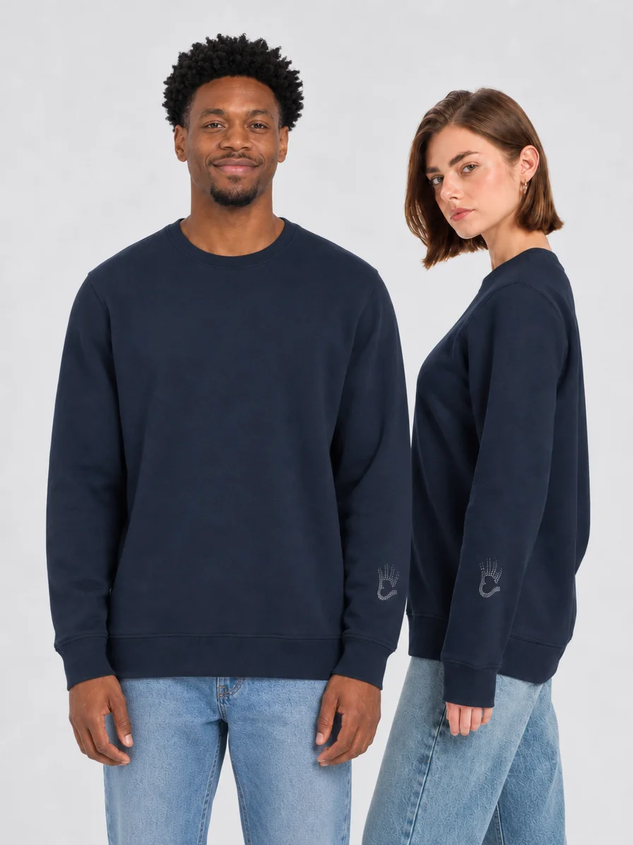 Organic Unisex Sweatshirt, LOVE. Timeless Classics product image (1)