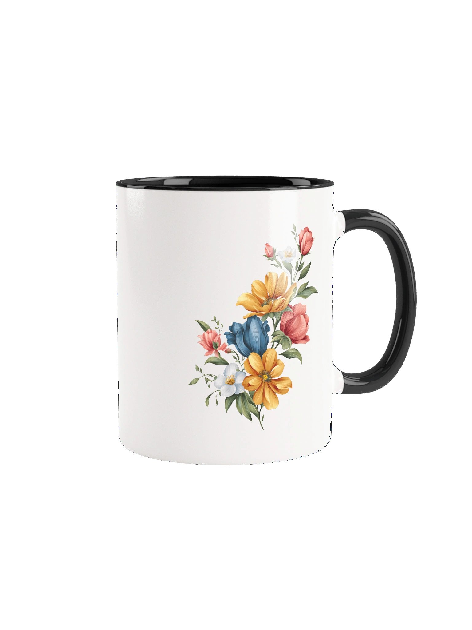 Flowers H Ceramic Mug product image (2)