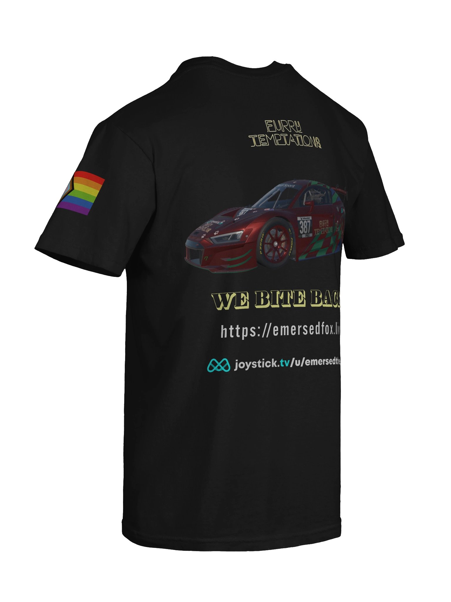 Furry Temptations Racing T product image (39)