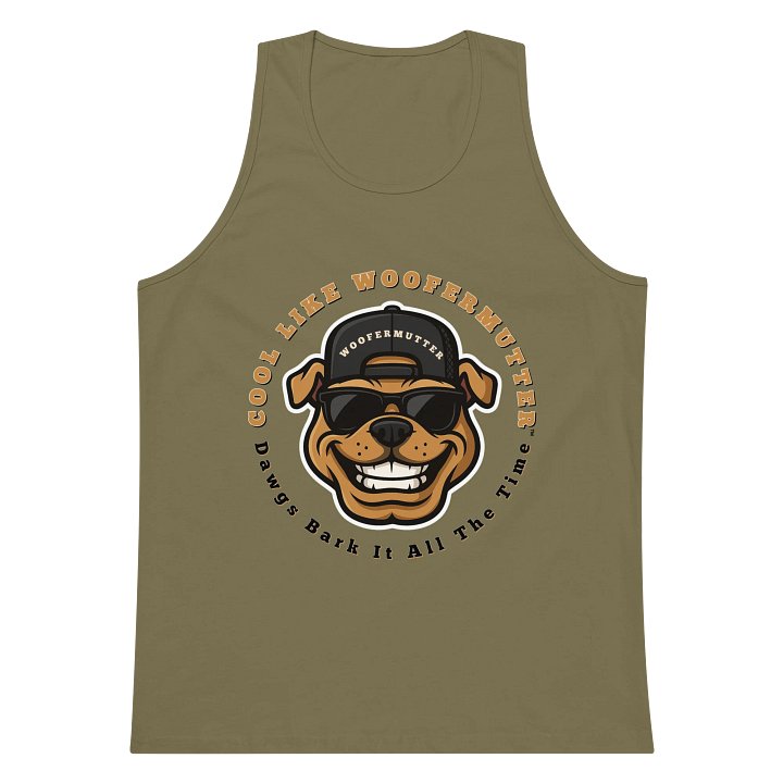 Mens WooferMutter™ Premium Bulldog Tank product image (7)