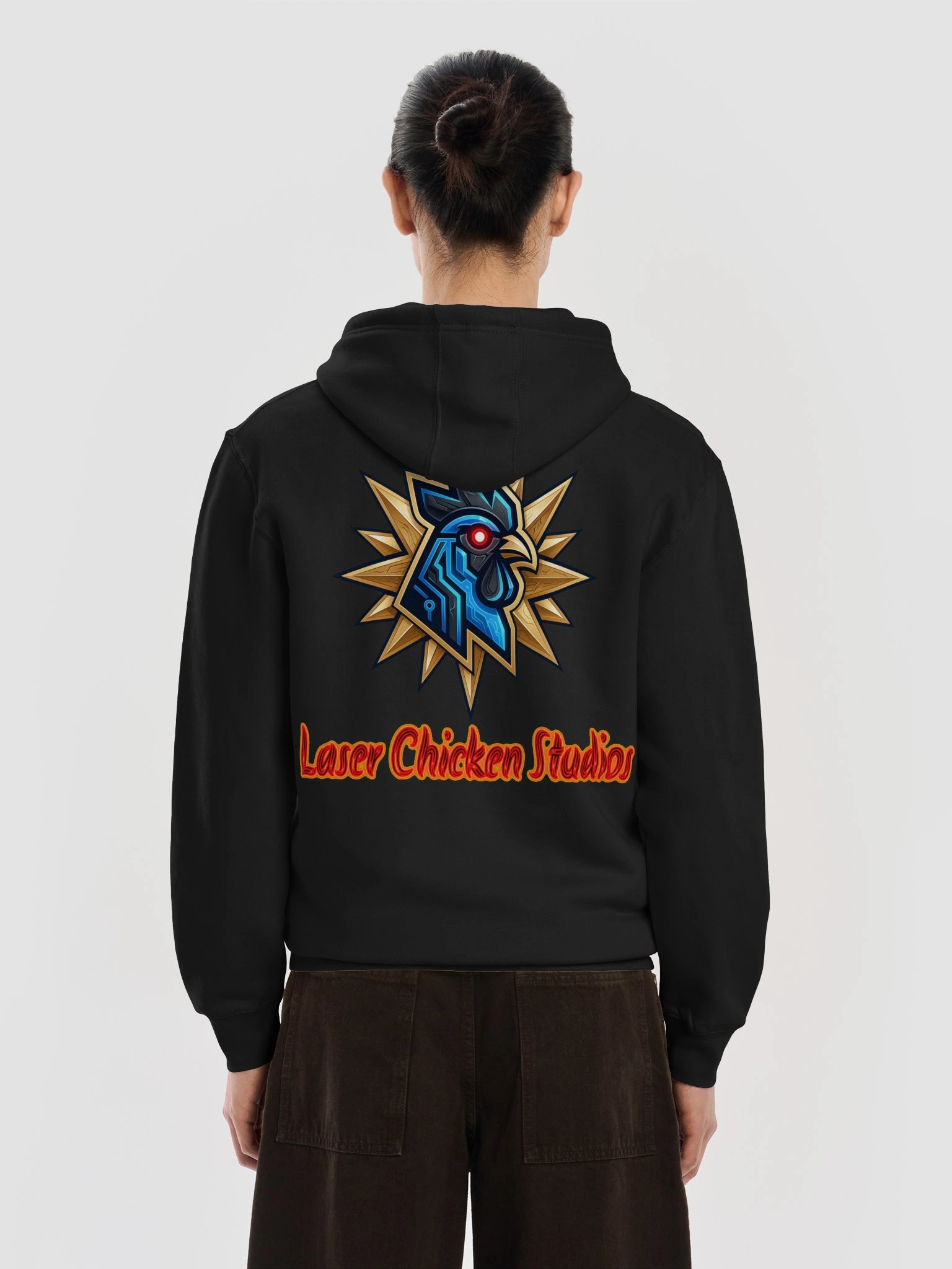 Laser Chicken Studios Zip Hoodie product image (6)