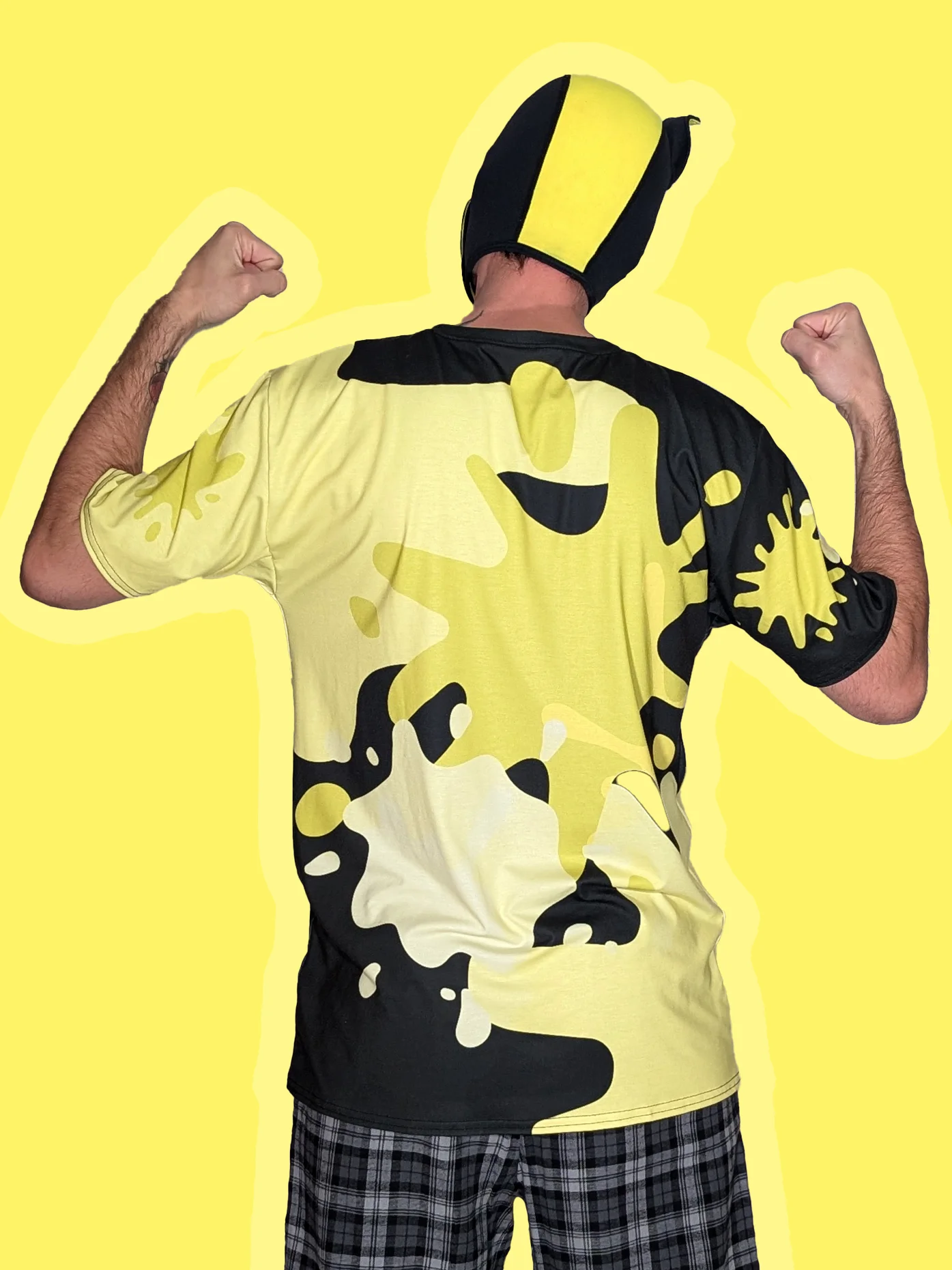 Chaos Splatter Shirt - Yellow product image (3)