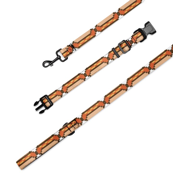 The Hot Dog Handler Leash and Collar product image (2)