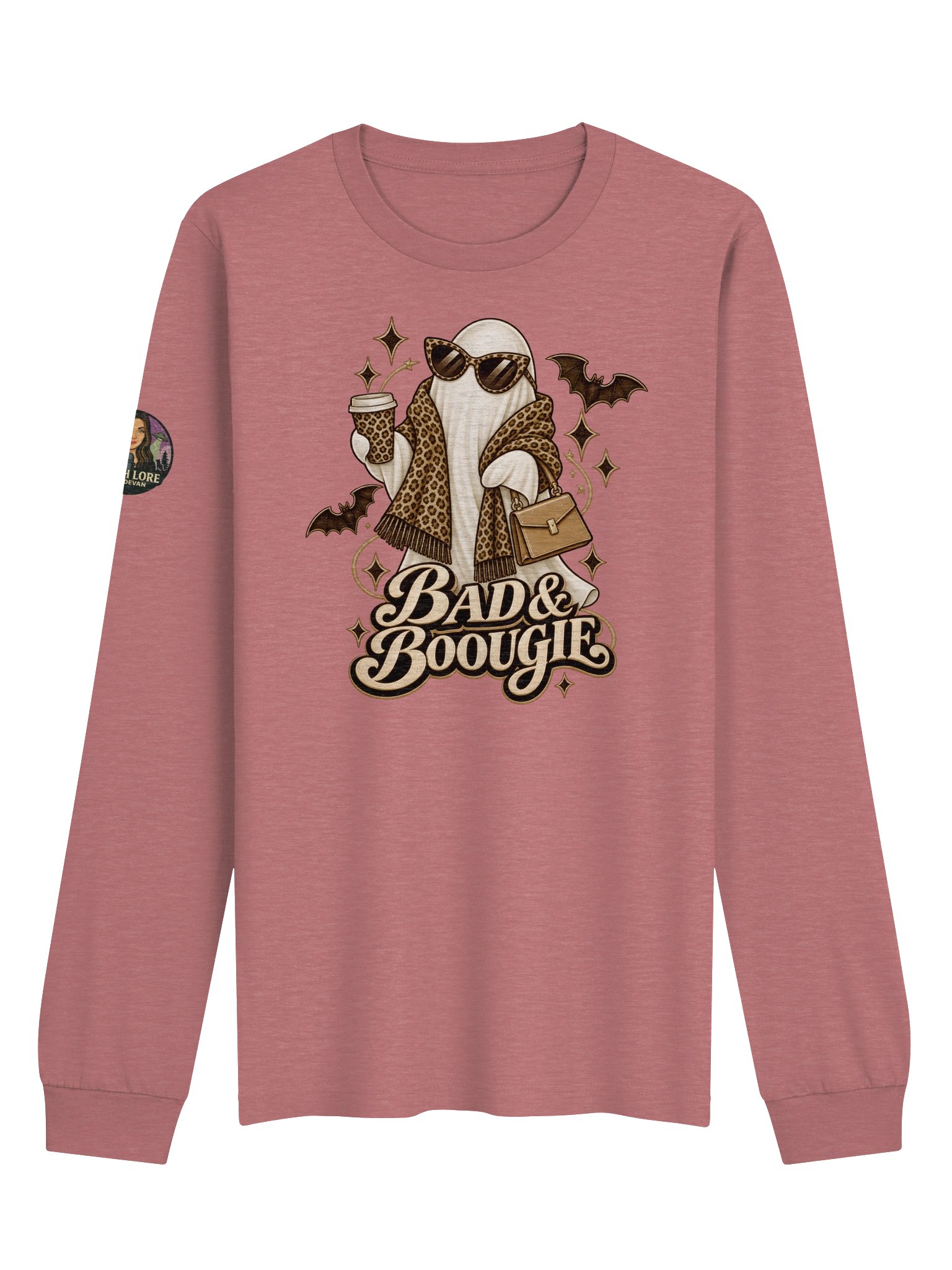 LIMITED EDITION- HALLOWEEN- BAD AND BOOUGIE- SUPER SOFT LONG SLEEVED SHIRT product image (1)