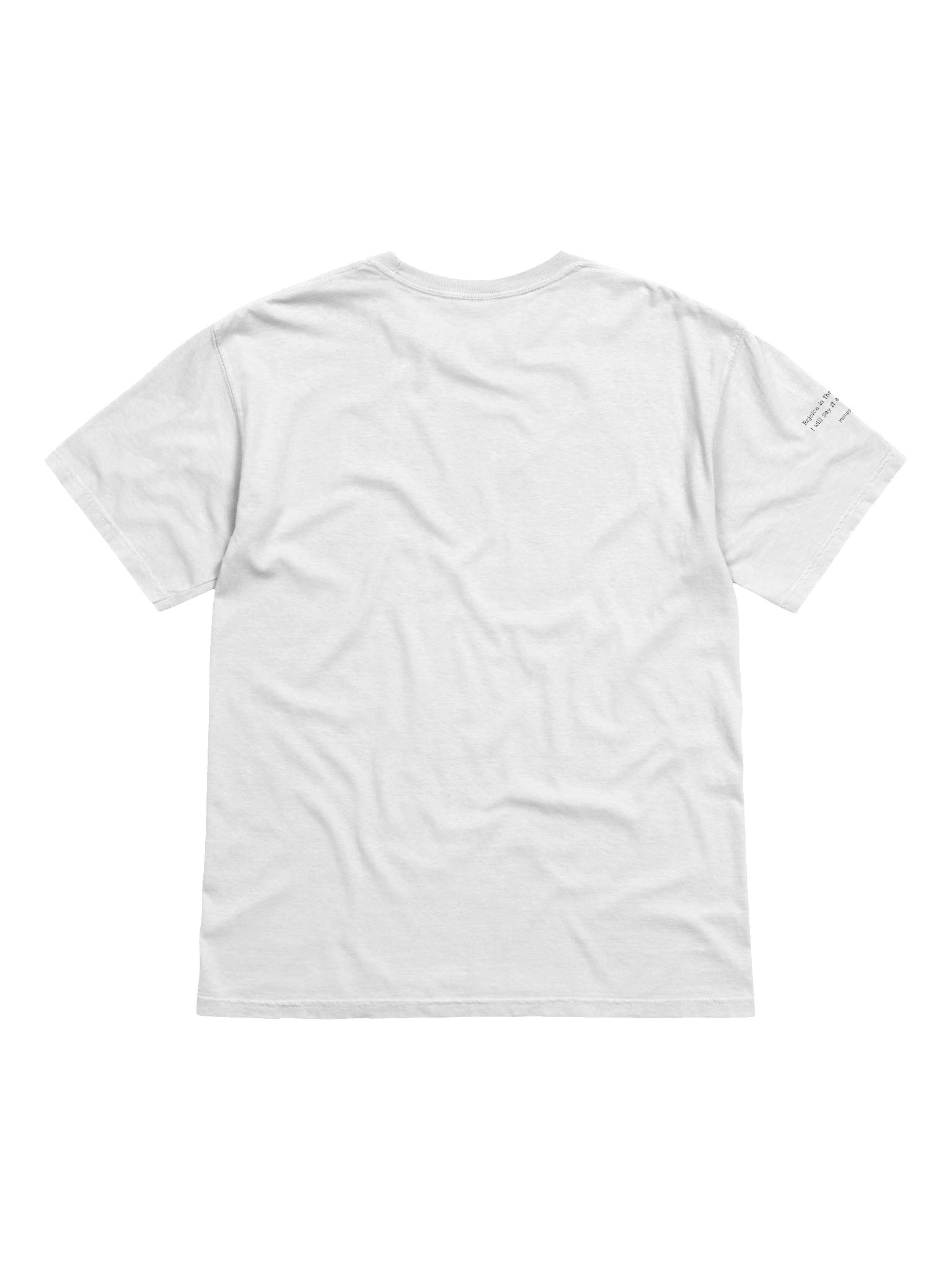 "Rejoice" t-shirt product image (4)