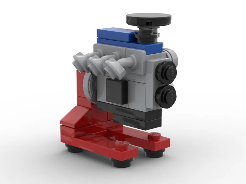 Tiny Inline-6 Engine MOC product image (3)
