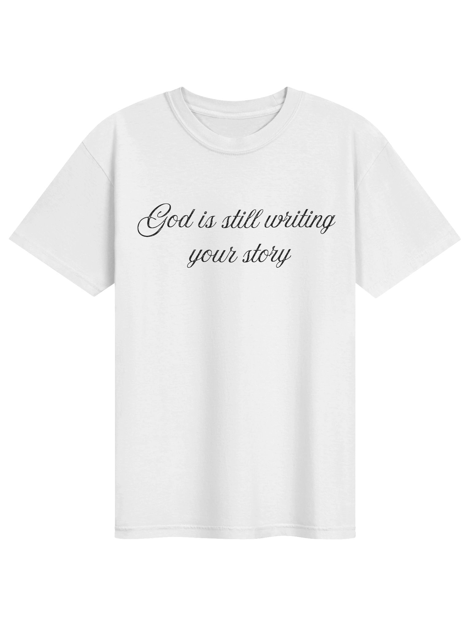 God Is Still Writing Your Story T-Shirt (Light Colors) | Christian Tee | Kingdom Life Co. product image (2)