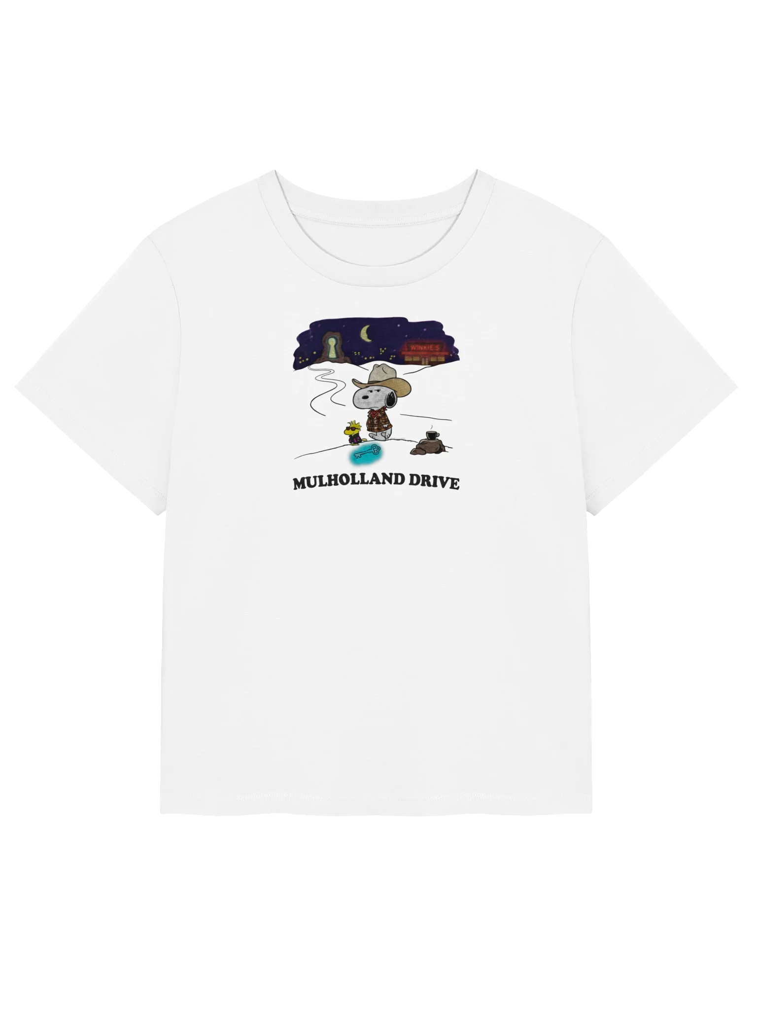 Vintage Snoopy 'Mulholland Drive' Parody Tee product image (1)