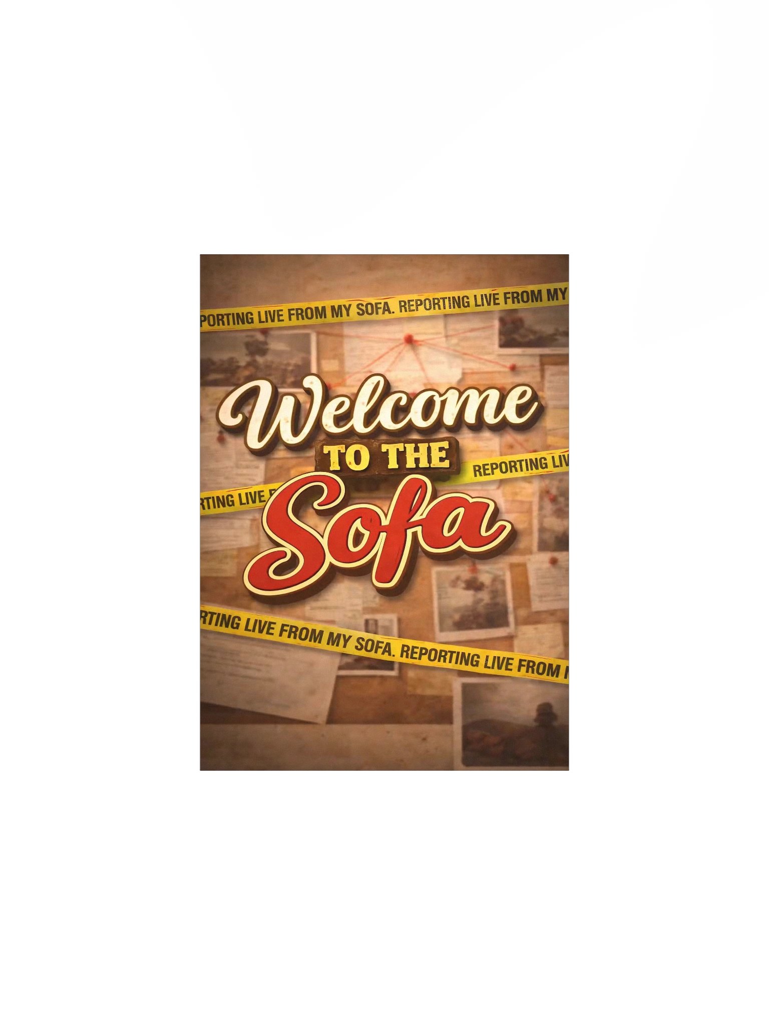 Welcome to the Sofa Poster product image (1)