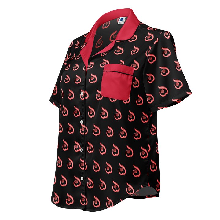 WILLOWISP Introductory Intern Patterned Short Sleeve Pajama Top product image (1)