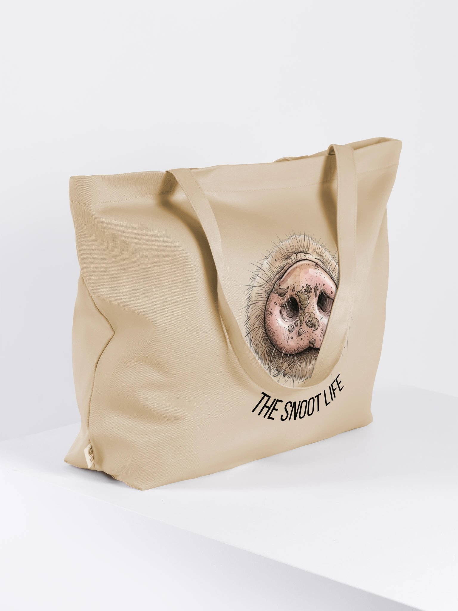 The Everyday SNOOT Dirty KuneKune Pig Snout Tote product image (4)