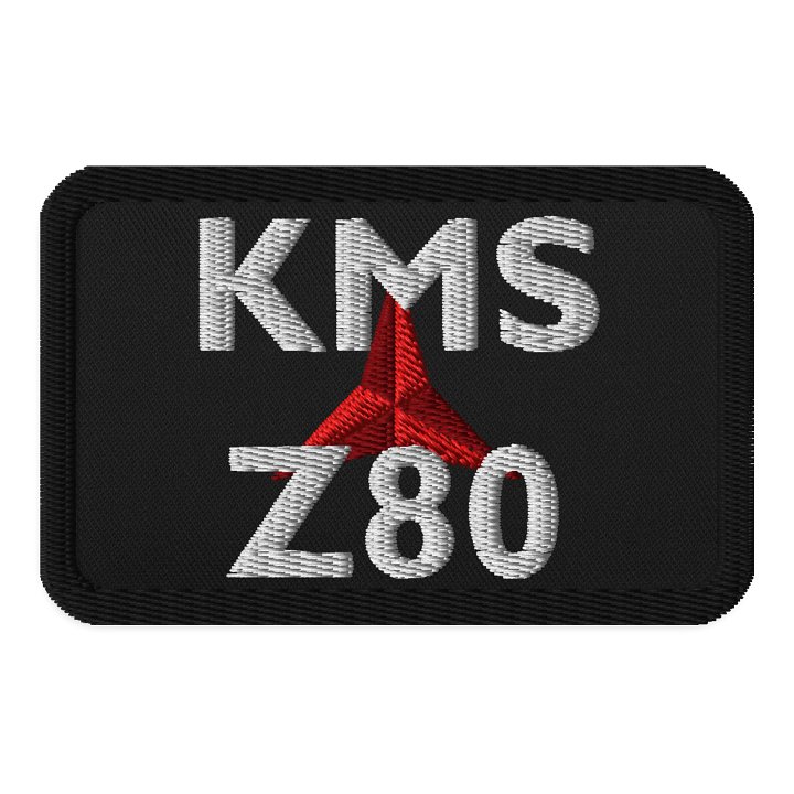 Kommission Z80 embroidered patch product image (1)