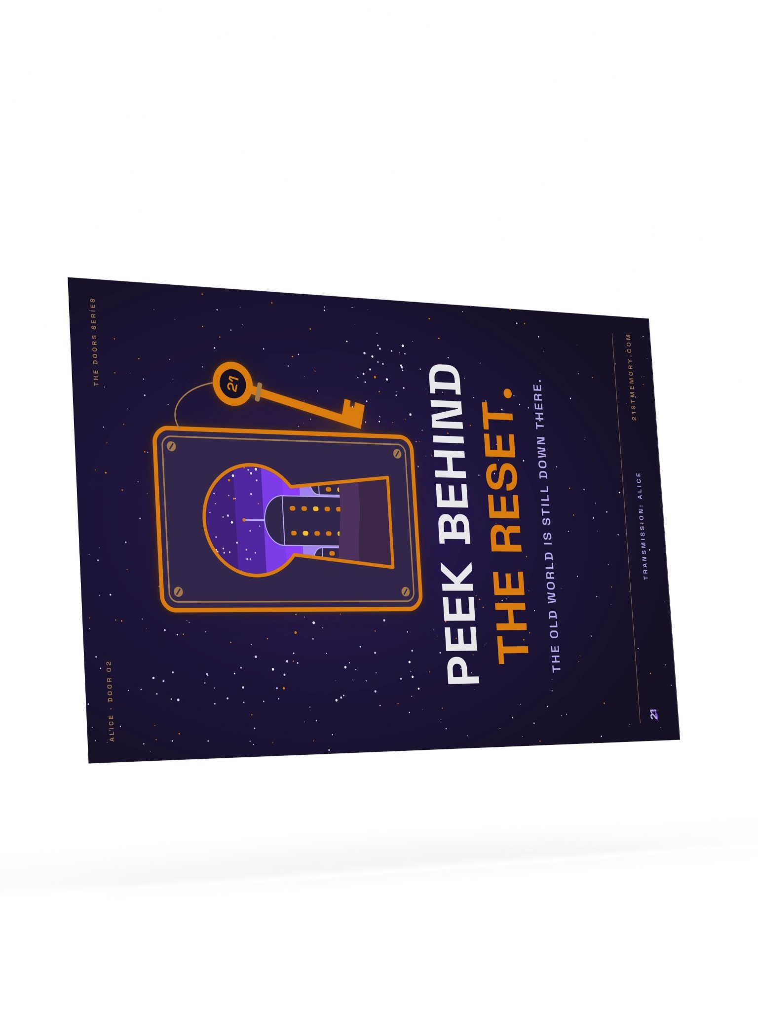 Peek Behind the Reset Poster product image (9)