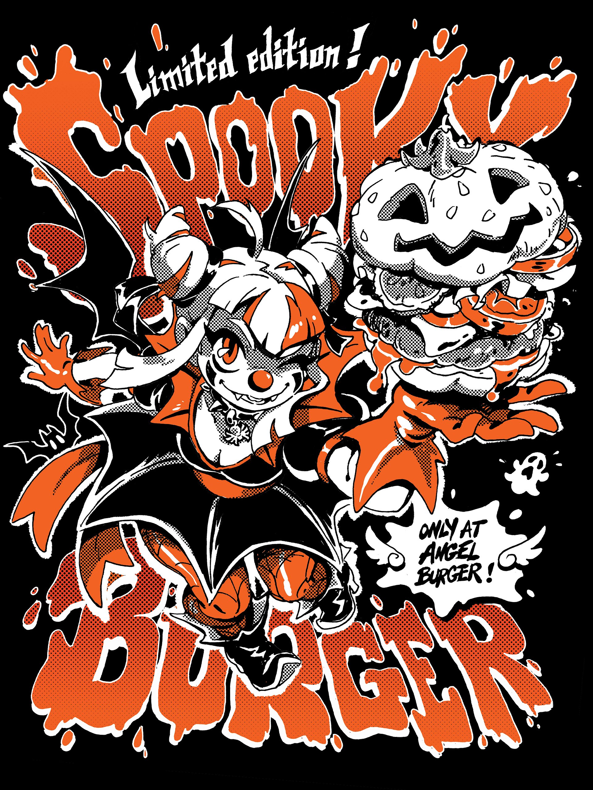 Kim SPOOKY BURGER Tee product image (1)