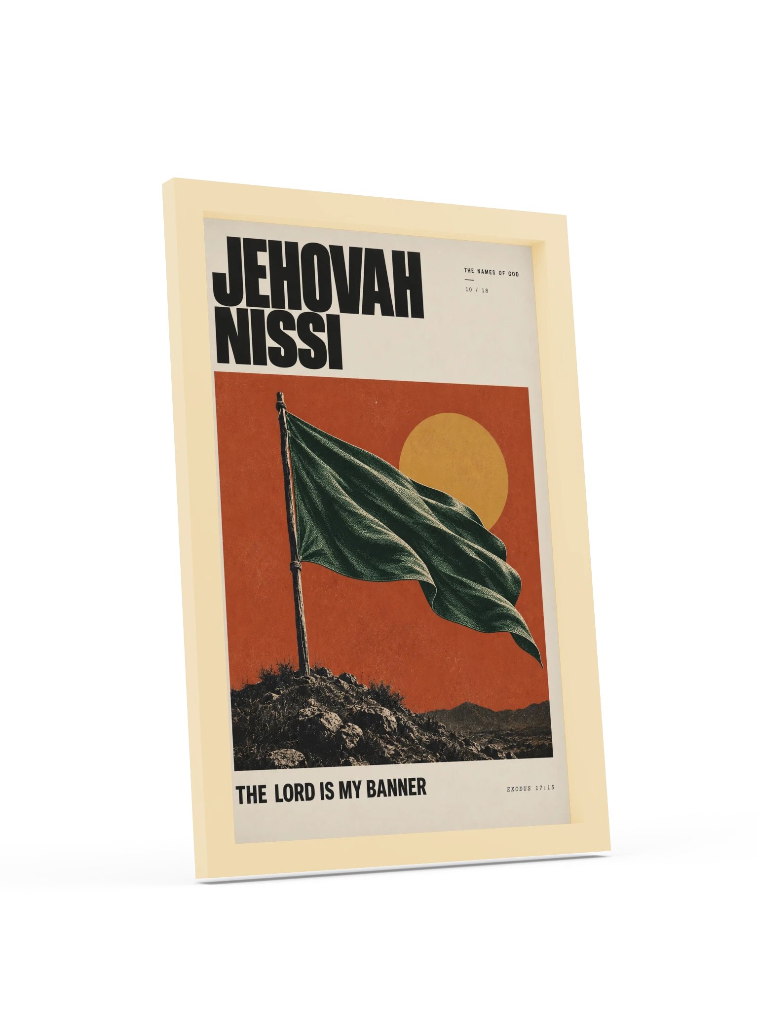 Jehovah Nissi | Names of God Framed Print product image (7)
