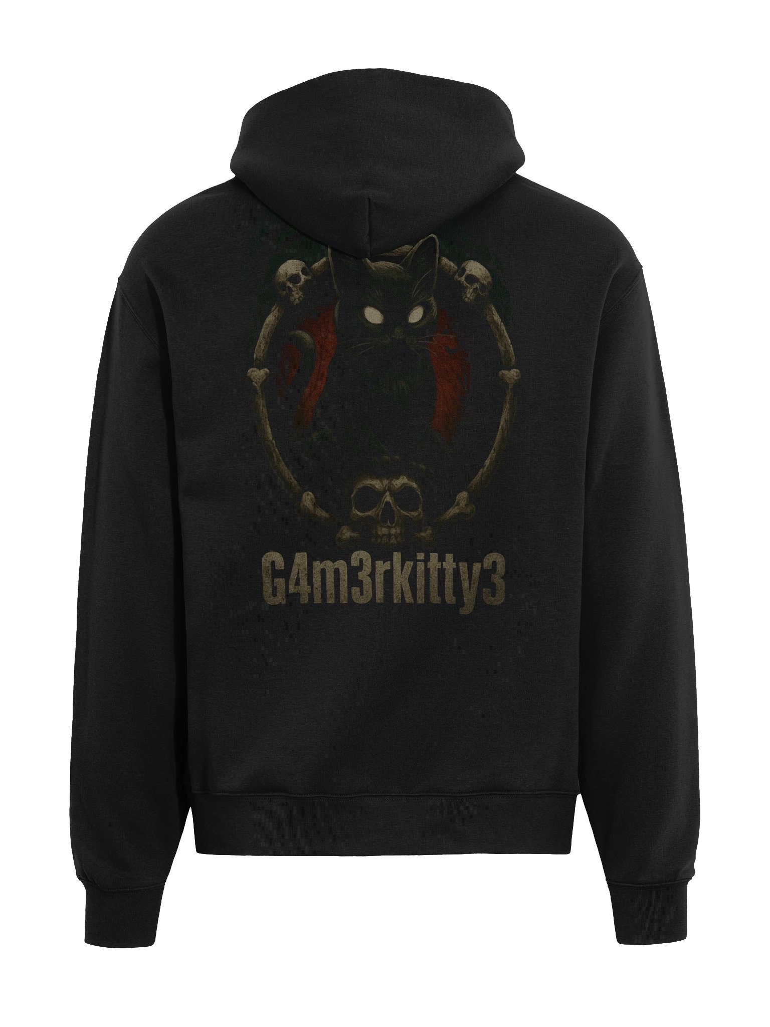 G4m3rkitty3 Controller Cat Oversized Hoodie product image (5)