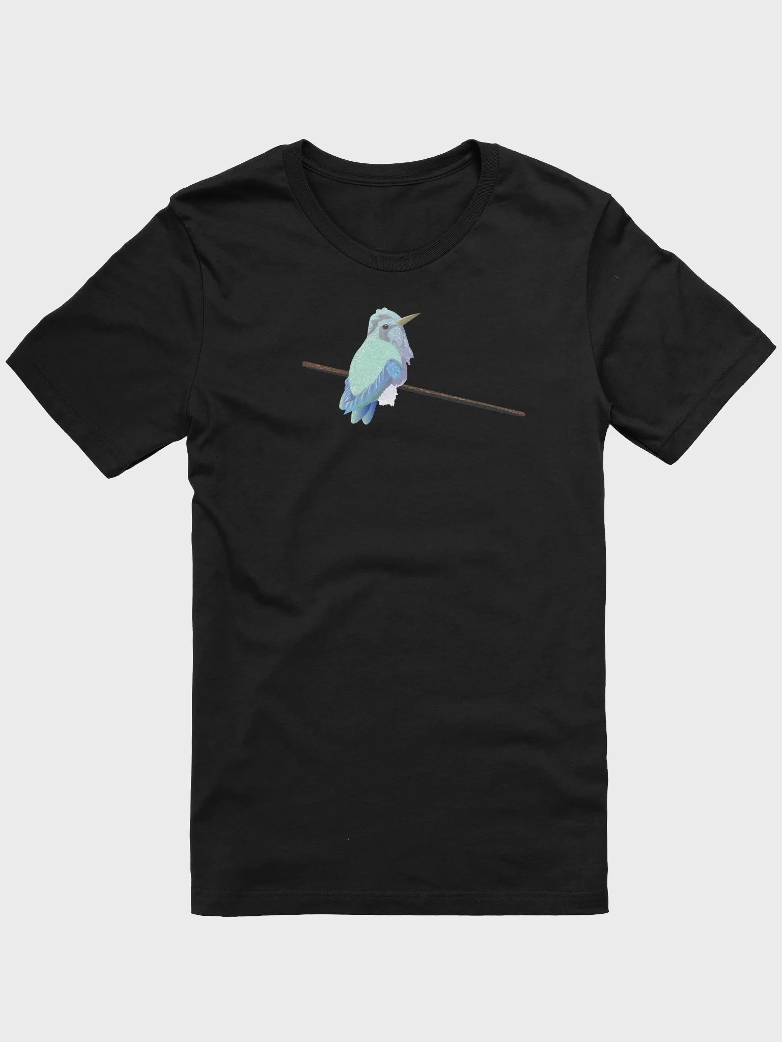 Blue Bird Tee Bird Perched on Branch product image (6)
