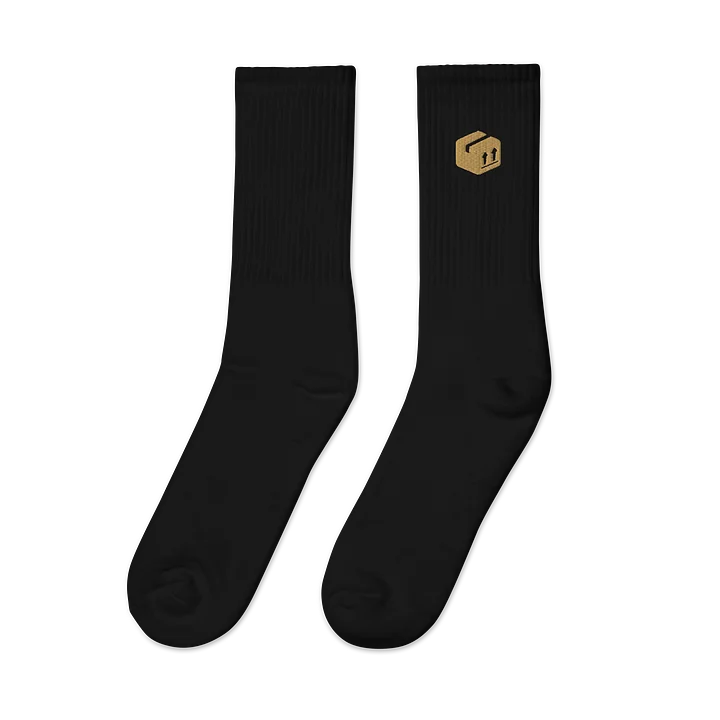 Black Parcel Socks product image (2)