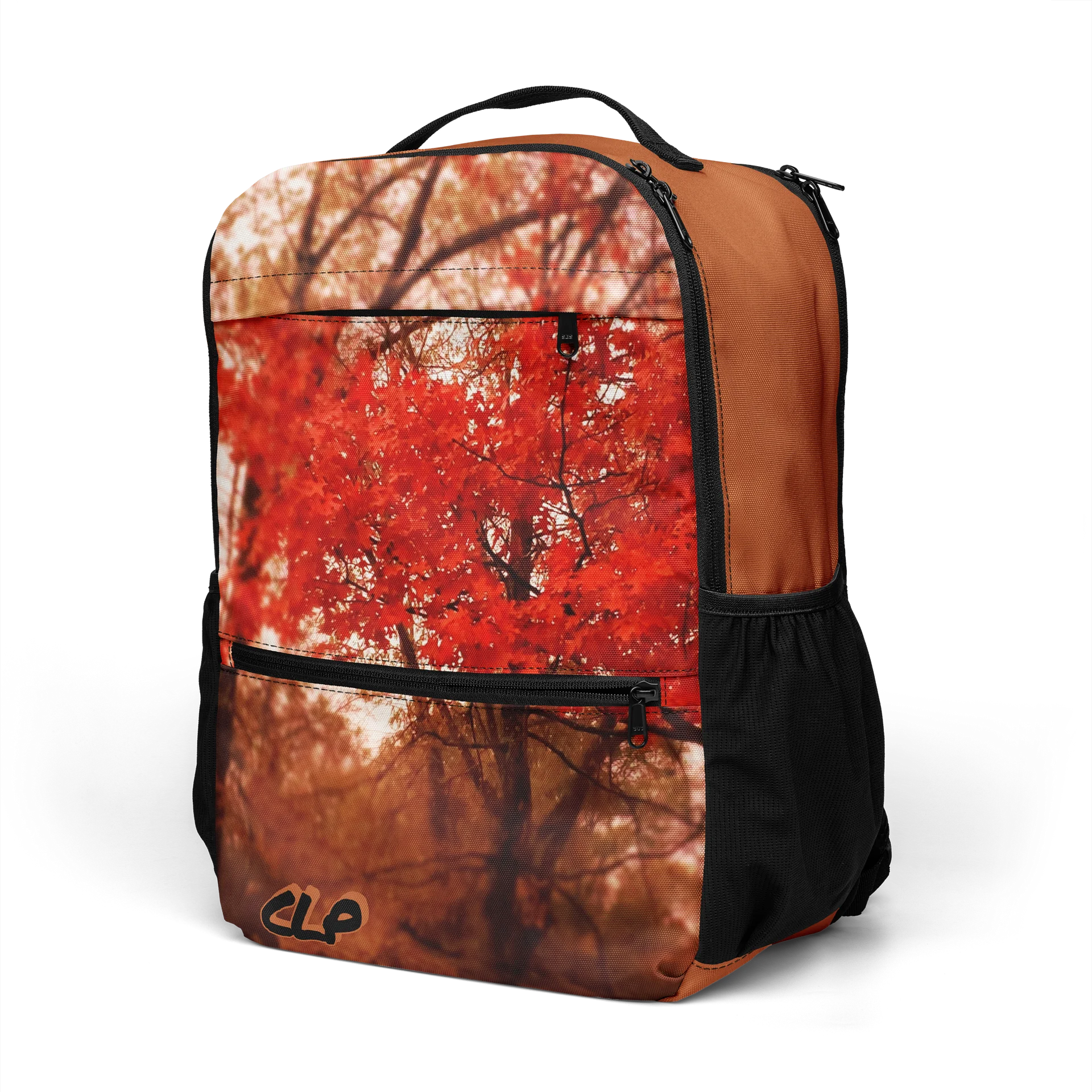 Crimson Leaves Laptop Backpack product image (5)