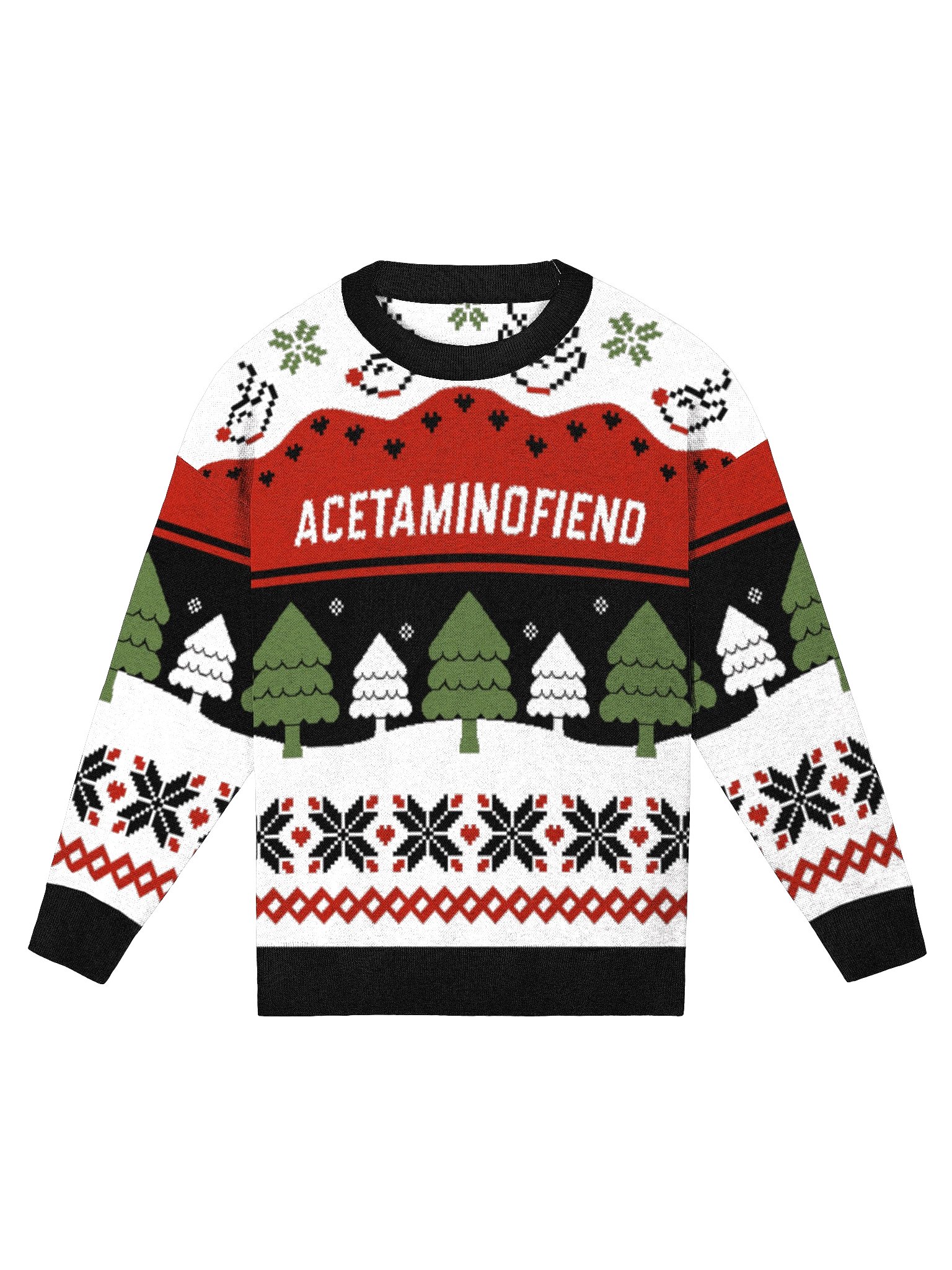 ACETAMINOFIEND holiday sweater product image (2)