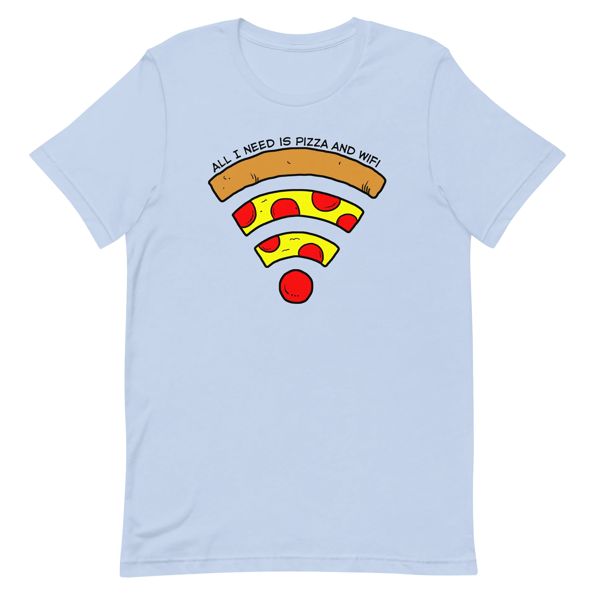 Pizza and WiFi Shirt product image (1)