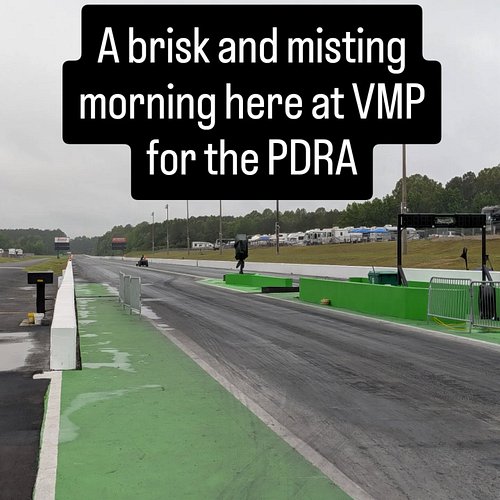 A brisk morning here at VMP for the PDRA Mid-Atlantic showdown.

Hoping to see some cars out on the track for some racing act...