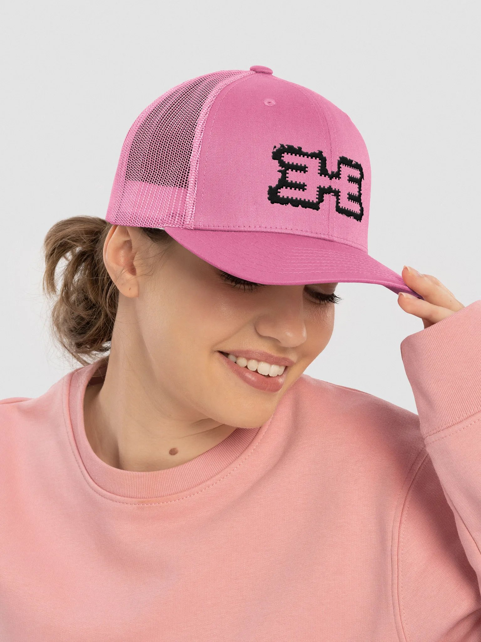 3E Pink Trucker Hat product image (5)